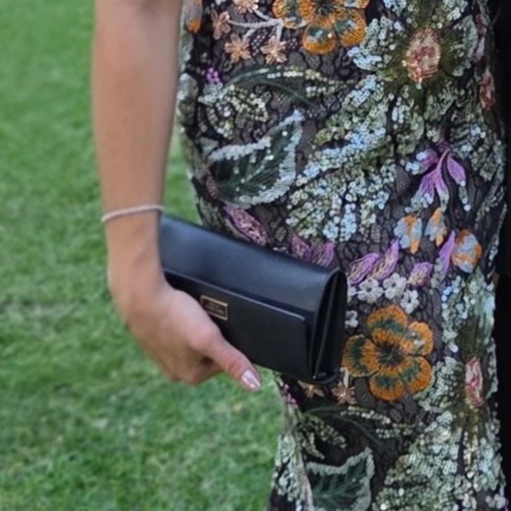 Floral sequined dress